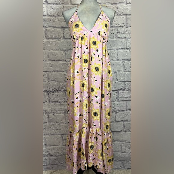 LOFT Beach midi dress - Picture 1 of 7